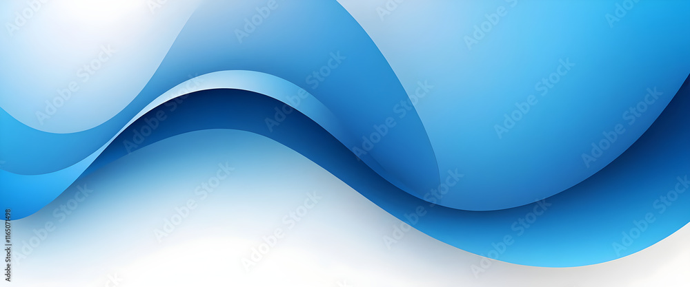 Obraz premium abstract blue and white background