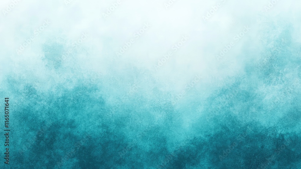 Abstract teal watercolor background with a gradient effect, transitioning from dark teal at the bottom to light blue at the top, resembling clouds or smoke. Abstract teal watercolor background with a gradient effect, transitioning from dark teal at the bottom to light blue at the top, resembling clouds or smoke.
