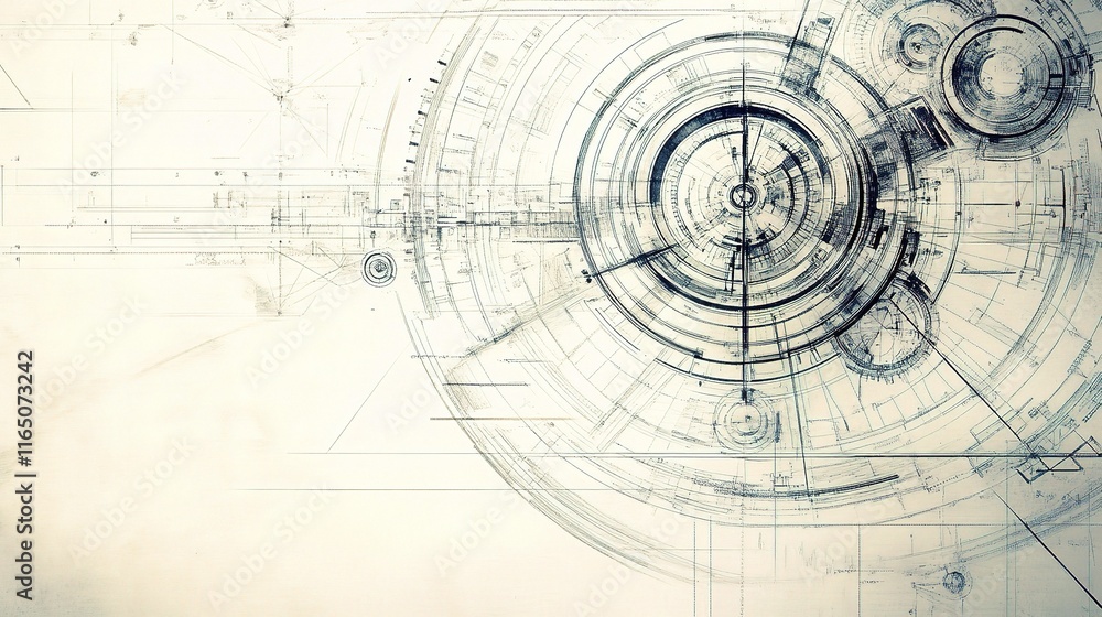 Detailed Mechanical Engineering Drawing Background for Design Projects Detailed Mechanical Engineering Drawing Background for Design Projects