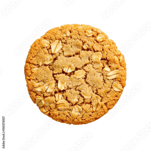 Wallpaper Mural Delicious Oatmeal Cookie on a Bright Background Torontodigital.ca