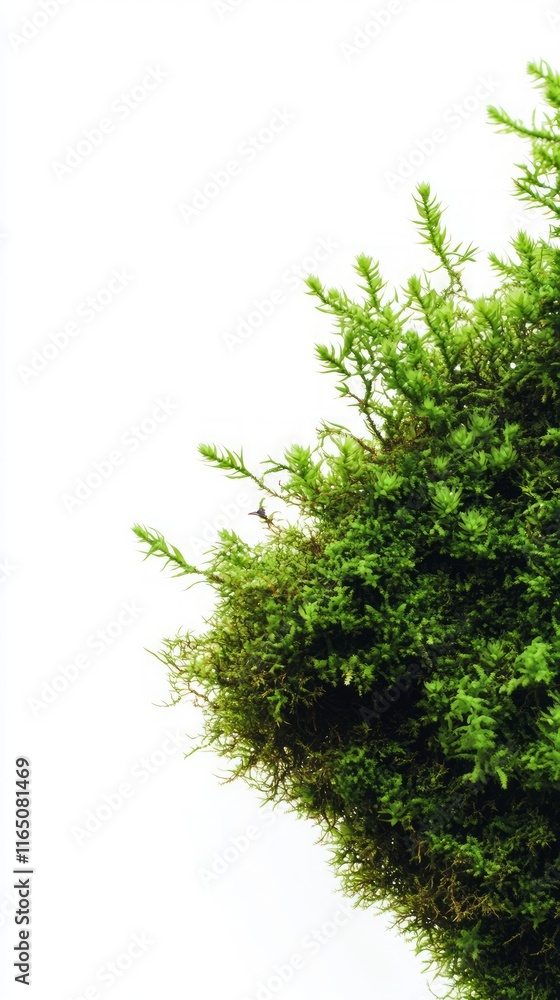 Fototapeta premium A Detailed Close-up of Lush Green Moss
