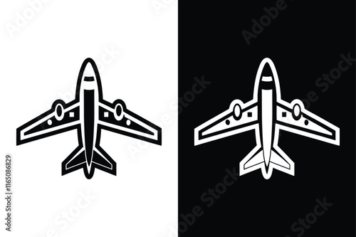 Versatile Flight Icon. Flat Design for Modern Travel Projects