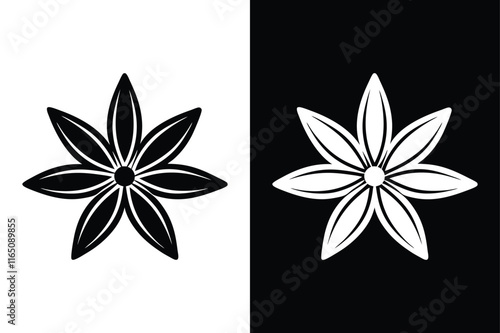 Stylish Cumin Icon. Clean and Modern Art for Culinary Themes photo