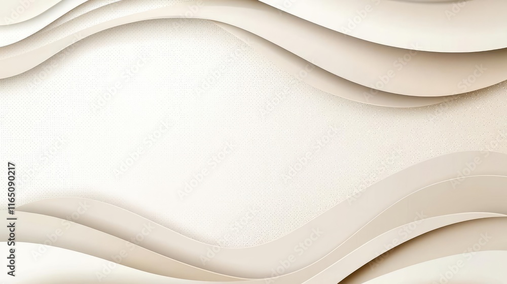 Obraz premium Sparkle abstract background concept. Elegant abstract background with smooth waves and soft neutral tones for design projects.