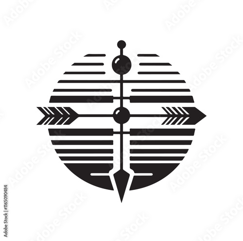 Saxaphone Player pose silhouette vector illustration