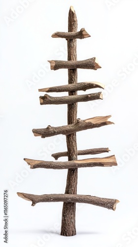 124. 24. organized view on a tree, organized style, isolated on a white background, --ar 9:16 --v 6.1 Job ID: 337770f4-a0be-4a45-aece-fab69ba8525c photo