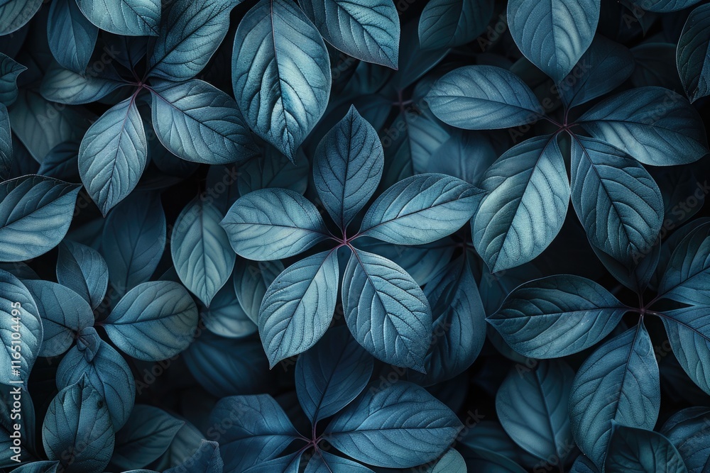 Fototapeta premium Blue in Green in nature 32k uhd insane details
