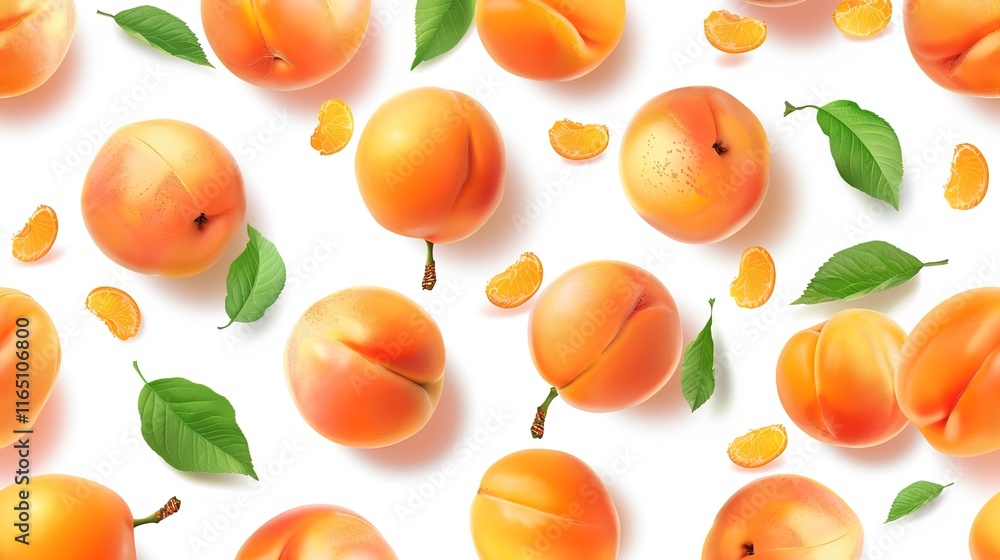 apricot seamless pattern wallpaper apricot seamless pattern wallpaper