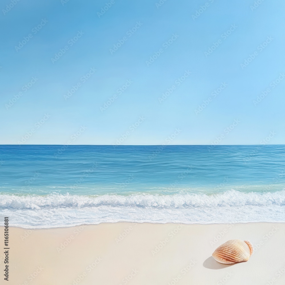 Seashell finding adventure tropical beach photography calm environment wide angle nature exploration