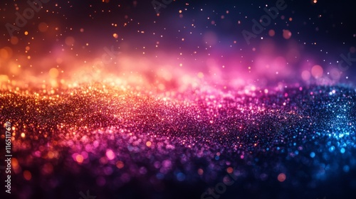 Glimmering Glitter Abstract Background  A Festive Sparkle Display