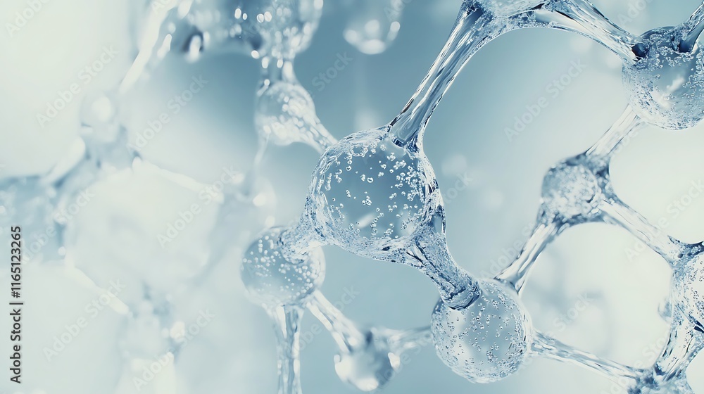 Innovative skincare molecule discovery in science laboratory environment macro viewpoint advanced research concept Innovative skincare molecule discovery in science laboratory environment macro viewpoint advanced research concept