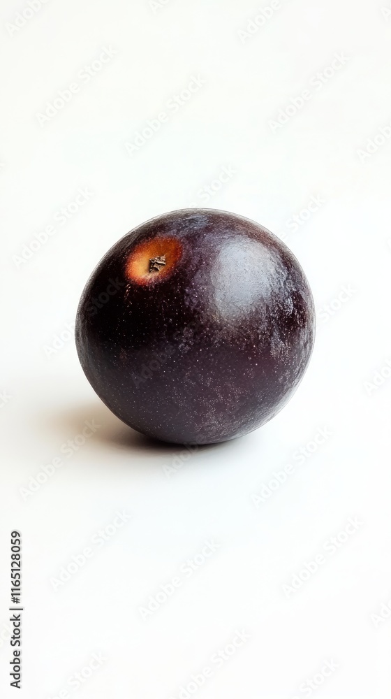 Close-up of a Dark Purple Fruit, Exquisite and Nutritious Close-up of a Dark Purple Fruit, Exquisite and Nutritious