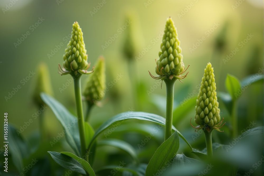 A photo of budding plants and blossoms capturing the natural cycle of growth and renewal. A photo of budding plants and blossoms capturing the natural cycle of growth and renewal.