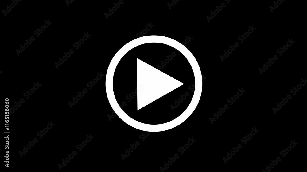 Media Player Button Icon Animation – Engaging and Modern Design Featuring Play, Pause, and Stop Controls Clicking play and stop button on computer screen animation. Media Player Button Icon Animation – Engaging and Modern Design Featuring Play, Pause, and Stop Controls Clicking play and stop button on computer screen animation.