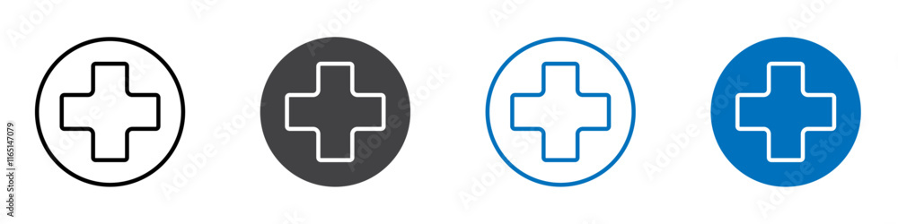 Add icon flat editable icon mark set. Add icon flat editable icon mark set.