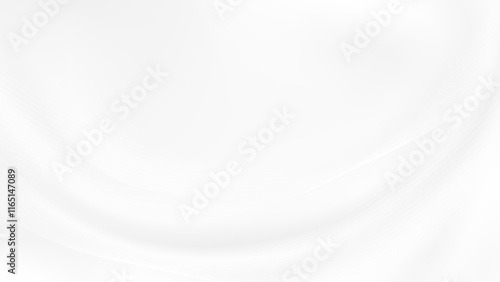 Soft and elegant abstract banner with a flowing white wave.
