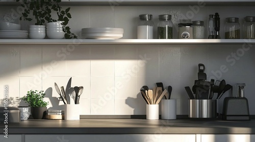 Open Shelving Kitchen Design