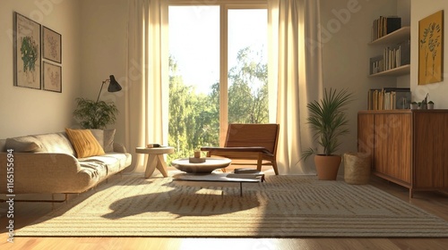 Cozy and Minimalist Living Area