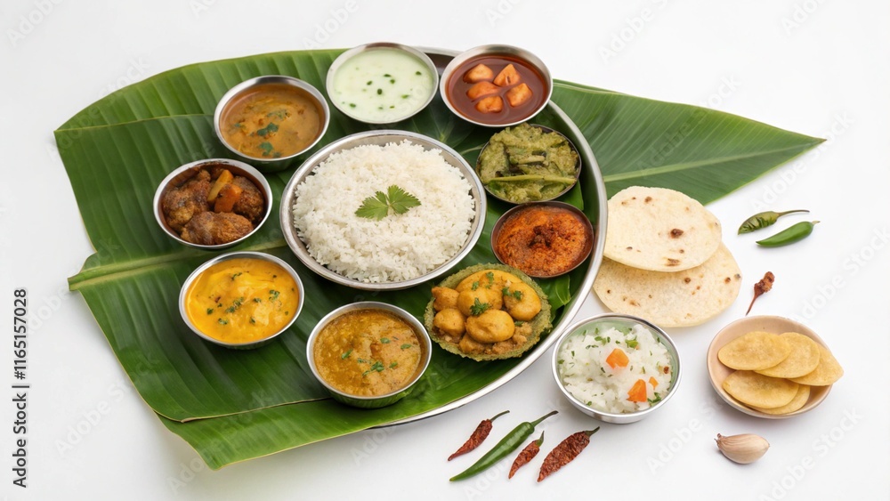 set of various plates of food isolated on white background set of various plates of food isolated on white background
