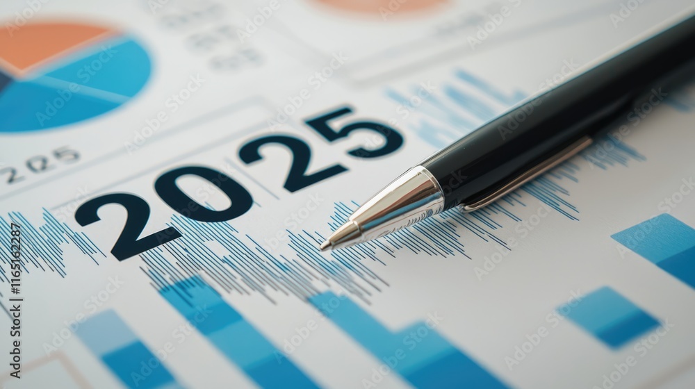 Business and Statistics 2025 New Year Card Materials for Business.Ai Business and Statistics 2025 New Year Card Materials for Business.Ai