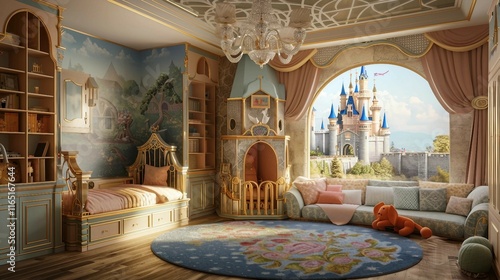 A Fairy Tale Themed Kids' Room
