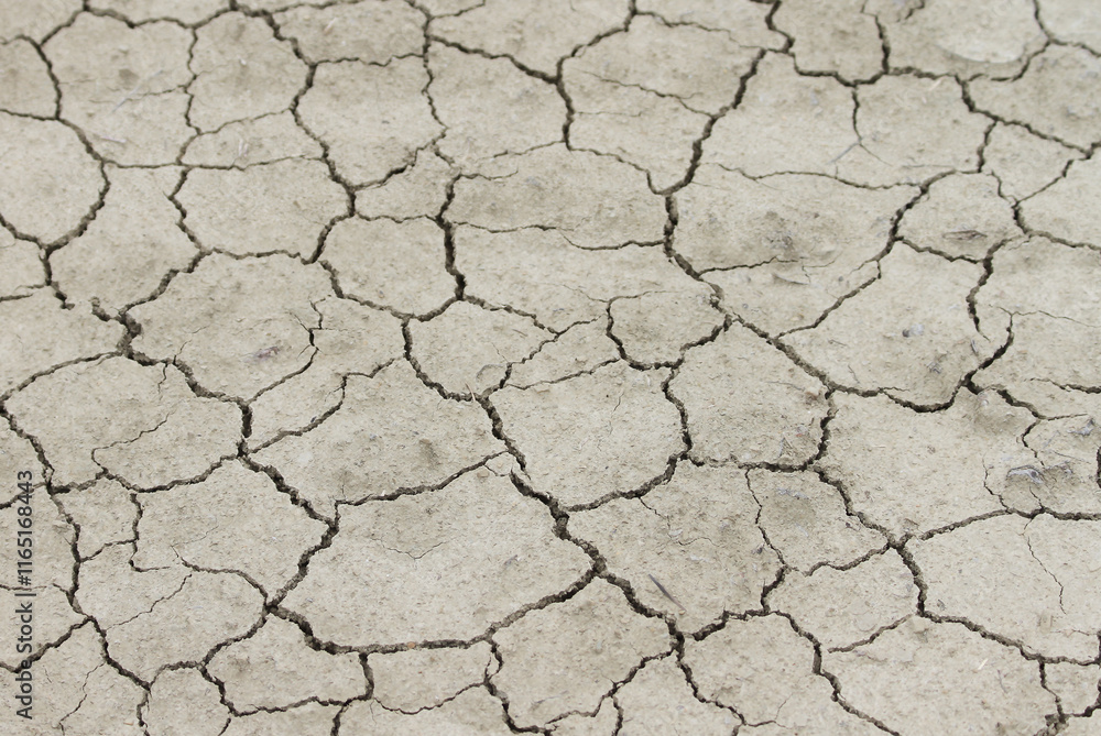 Close up of Cracked Soil in Kozan, Turkey Close up of Cracked Soil in Kozan, Turkey
