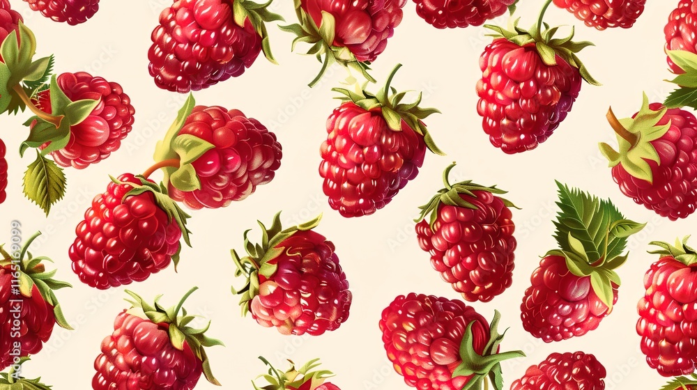 raspberry seamless pattern wallpaper raspberry seamless pattern wallpaper