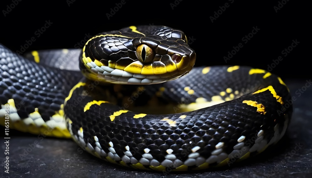 Fototapeta premium close up of a snake