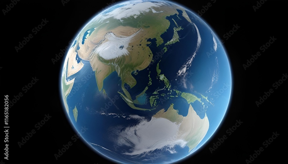 Obraz premium earth in space