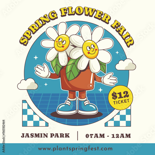 Spring Flower Fair Post