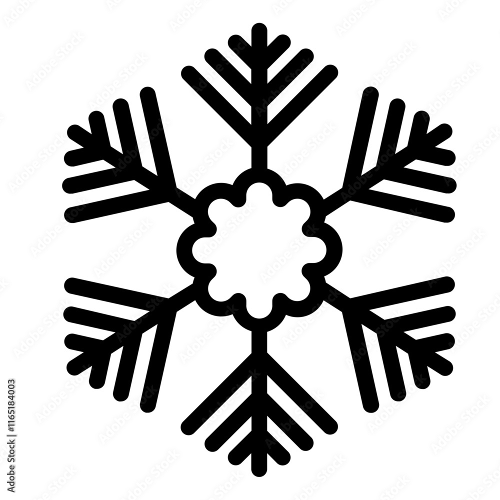 Obraz premium Snowball Icon