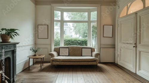 Wallpaper Mural Modern minimalist living room and furniture sofa Torontodigital.ca