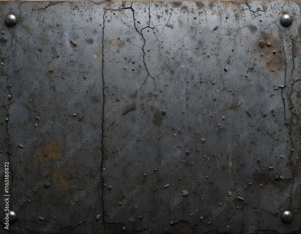 Obraz premium old metal plate