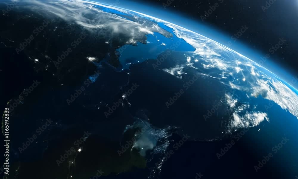 earth in space earth in space