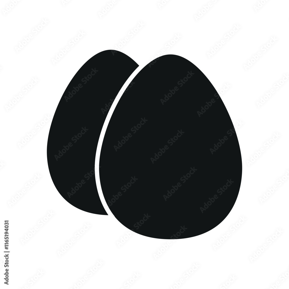 Egg Food Icon features a simple and wholesome design, perfect for representing breakfast menus, healthy eating, or farm-fresh products Egg Food Icon features a simple and wholesome design, perfect for representing breakfast menus, healthy eating, or farm-fresh products
