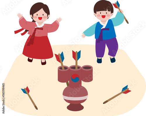 한국 전통 놀이 - 투호놀이
