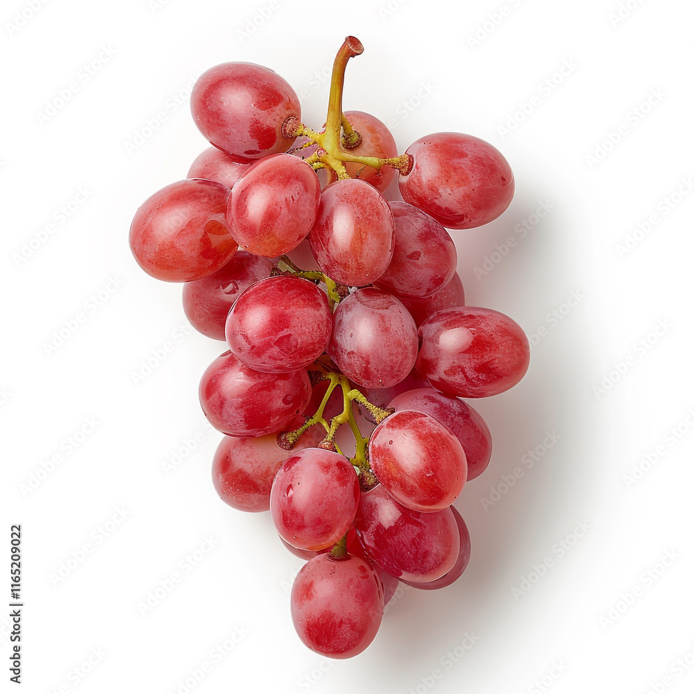 A Fresh Bunch of Grapes Against a White Background, Featuring Their Lush and Plump Appearance, Perfect for Gourmet Fruit Photography, Healthy Eating, and Fresh Recipes
A Fresh Bunch of Grapes Against a White Background, Featuring Their Lush and Plump Appearance, Perfect for Gourmet Fruit Photography, Healthy Eating, and Fresh Recipes