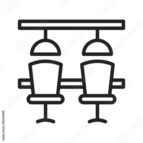 Coworker icon vector image. Suitable for mobile apps, web apps and print media.