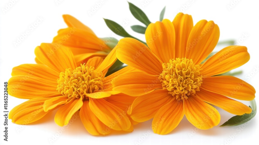 Fototapeta premium Vibrant Orange Flowers