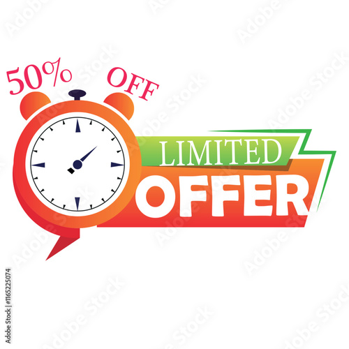 Colorful Big Sale Promotional Banner – Off Discount Ad Design