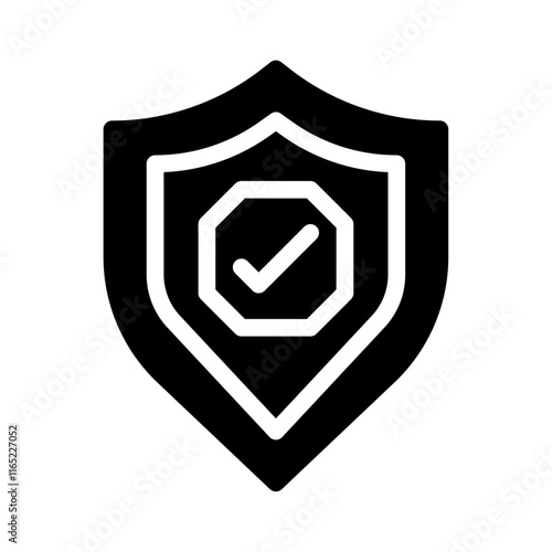 Free Download Icon Guard Shield With Style Glyph - GFXLoad