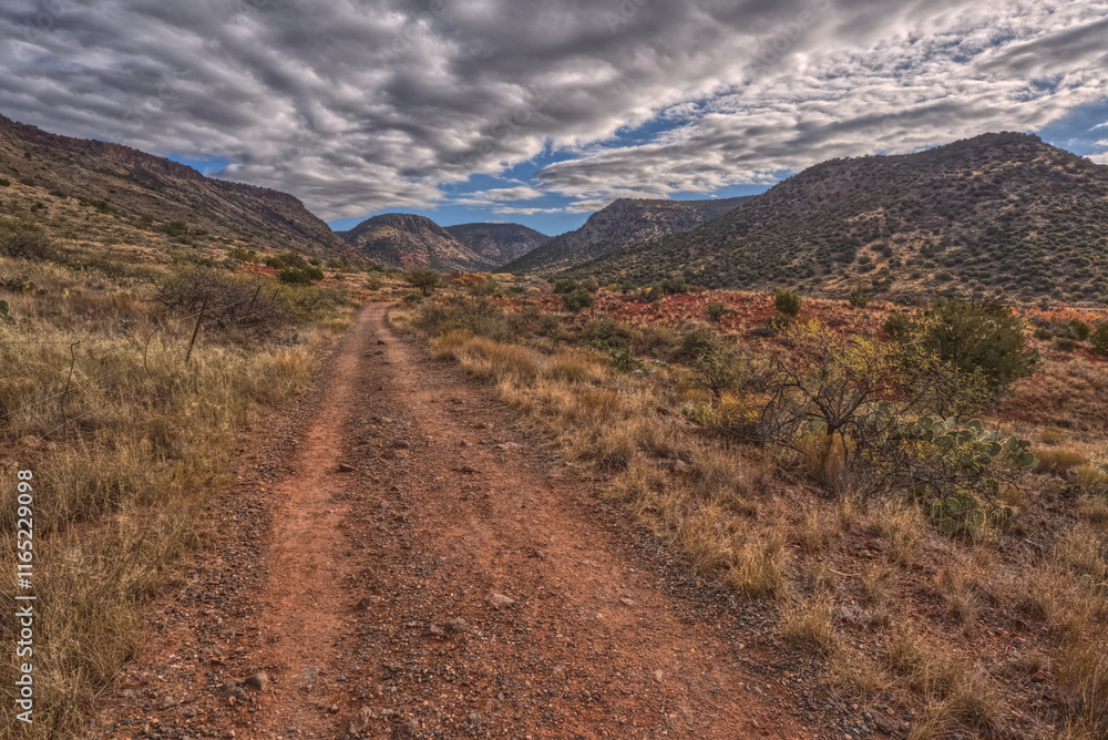 Historic Bell Trail in Coconino National Forest AZ Historic Bell Trail in Coconino National Forest AZ