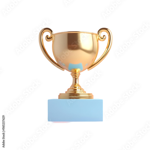 Wallpaper Mural gold trophy cup Torontodigital.ca