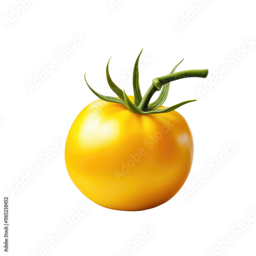 Wallpaper Mural Yellow Tomato on a transparent background Torontodigital.ca