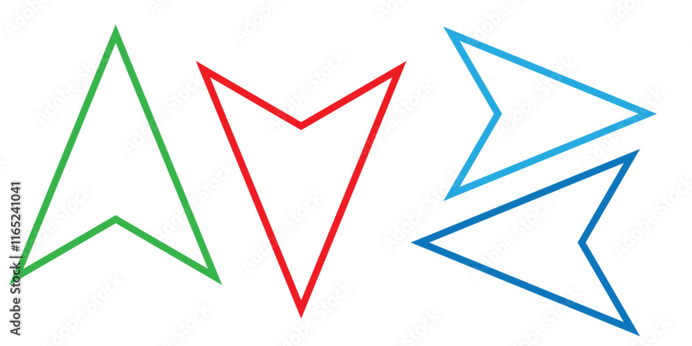 Up and down arrow icon in trendy style. Upward and downward sign symbol Up and down arrow icon in trendy style. Upward and downward sign symbol