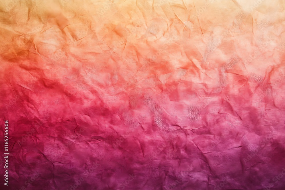 Fototapeta premium gradient in warm orange and pink with a shimmering metallic effect