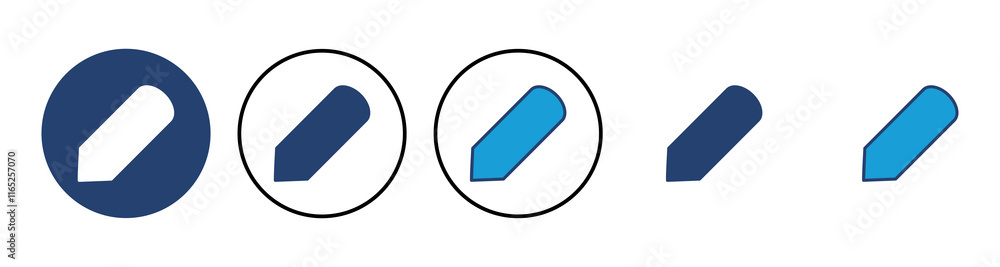 Pencil icon vector. pen symbol. edit icon vector Pencil icon vector. pen symbol. edit icon vector