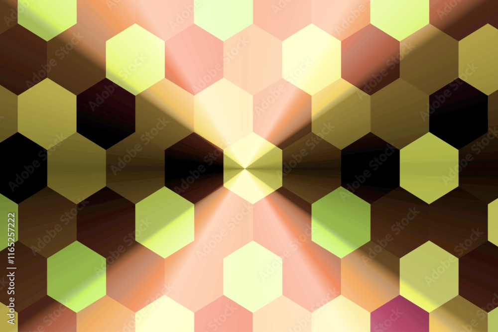 abstract background with hexagons abstract background with hexagons