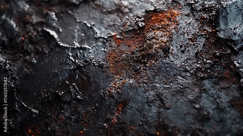 Dark Textured Background Black and Rust Dark Textured Background Black and Rust