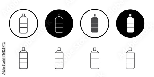 Aerosol spray icon simple vector symbol
